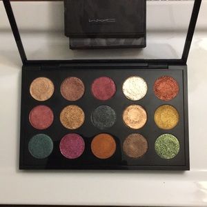 Pat Mcgrath Custom Eyeshadow palette in Mac palette.